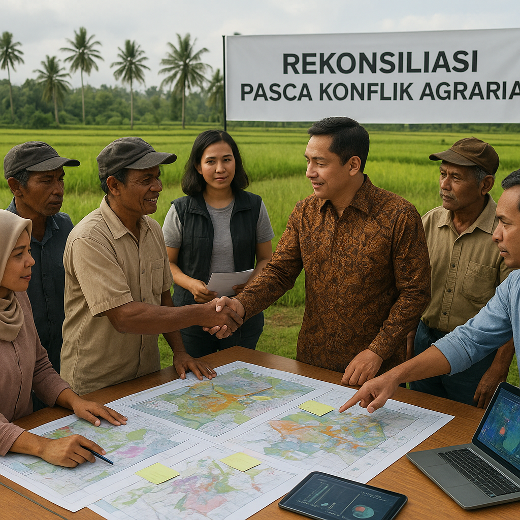 Rekonsiliasi Pasca Konflik Agraria: Studi Kasus dan Solusi Berbasis Data
