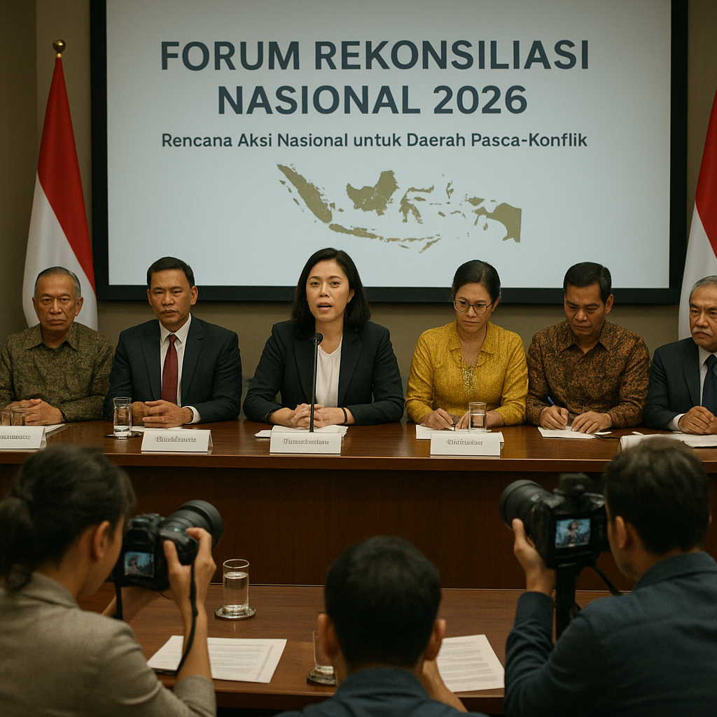 Forum Rekonsiliasi Nasional 2026 Bahas Rencana Aksi Nasional untuk Daerah Pasca-Konflik