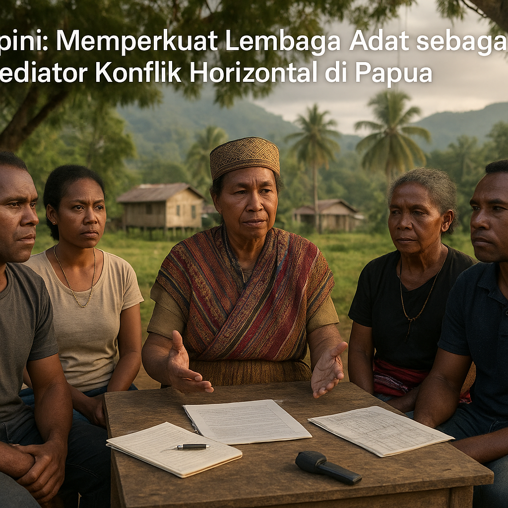 Opini: Memperkuat Lembaga Adat sebagai Mediator Konflik Horizontal di Papua Di Tengah Otsus yang Diperbarui
