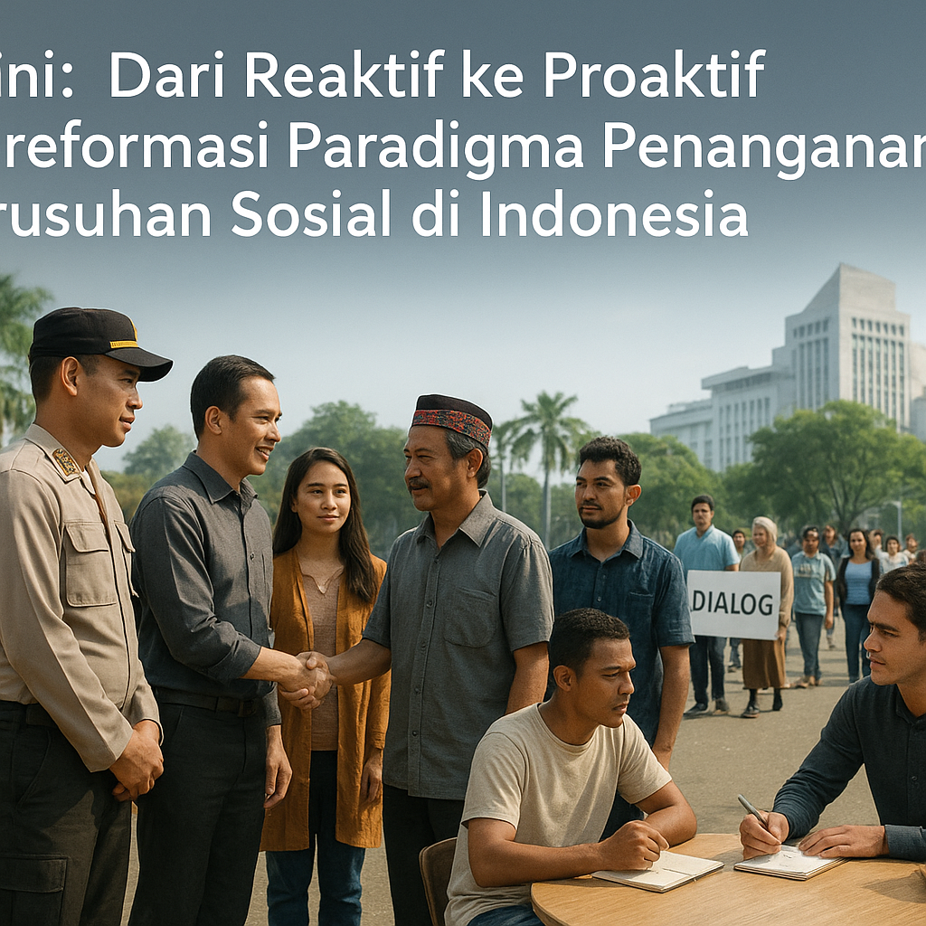 Opini: Dari Reaktif ke Proaktif - Mereformasi Paradigma Penanganan Kerusuhan Sosial di Indonesia