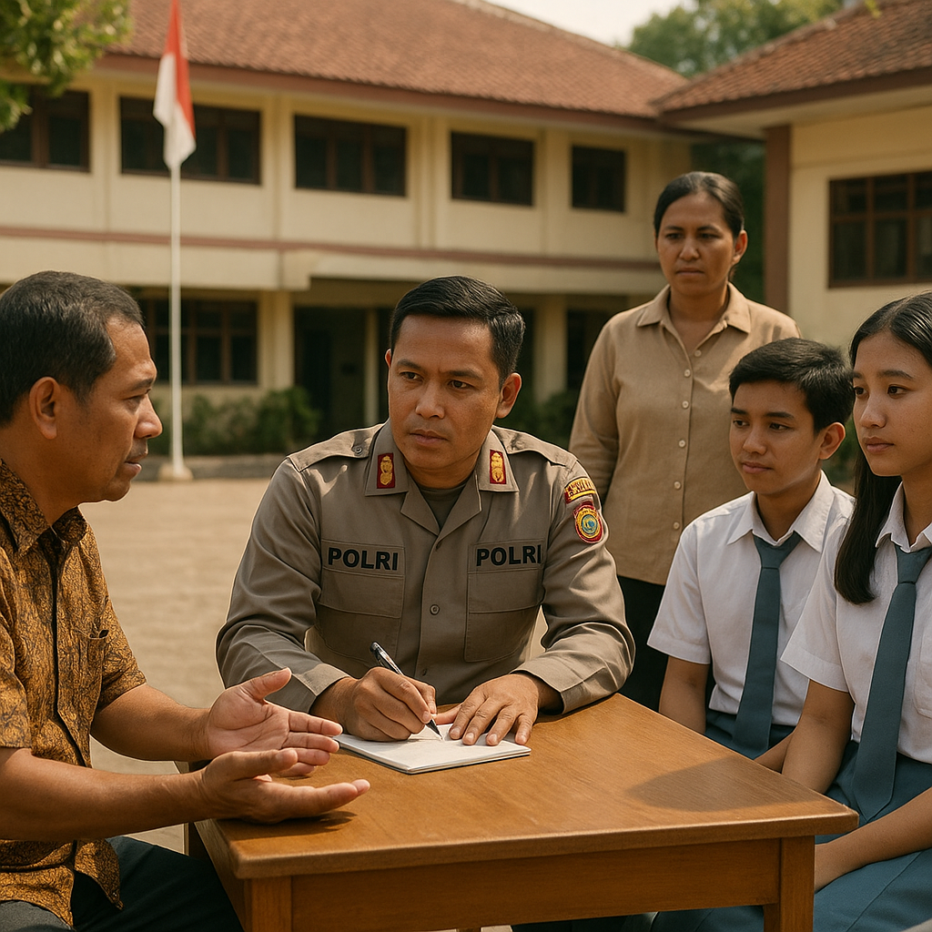 Dua Siswa Dianiaya Guru SMA, Polisi Mediasi Penyelesaian Secara Damai