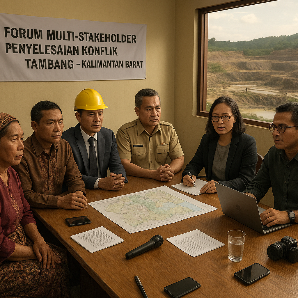 Konflik Pengelolaan Tambang di Kalimantan Barat: Opsi Penyelesaian melalui Forum Multi-Stakeholder