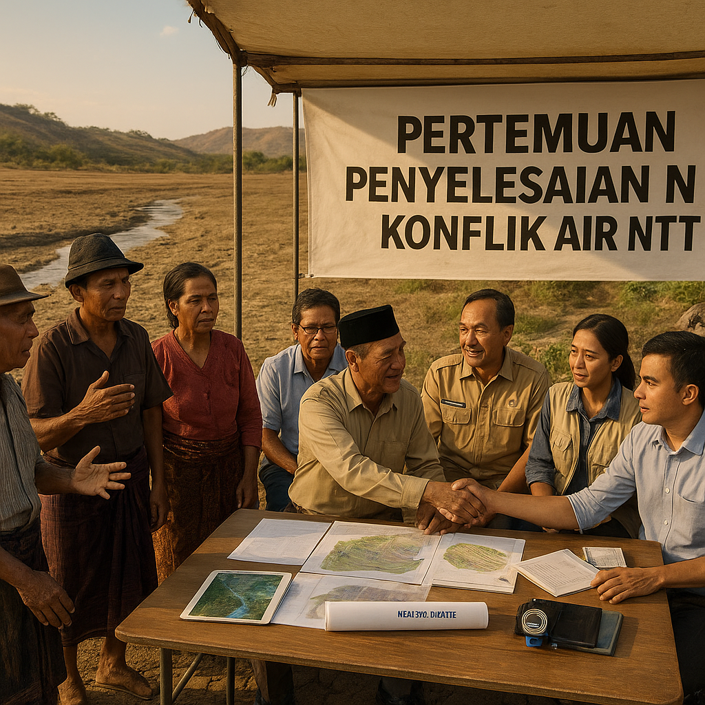 Konflik Penggunaan Air di Nusa Tenggara Timur dan Model Penyelesaian Kolaboratif