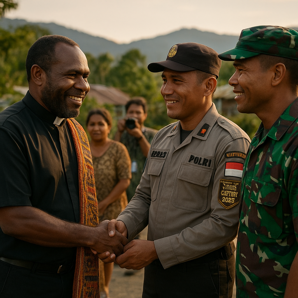 Tokoh Agama di Timika Apresiasi Pendekatan Humanis Operasi Damai Cartenz 2026