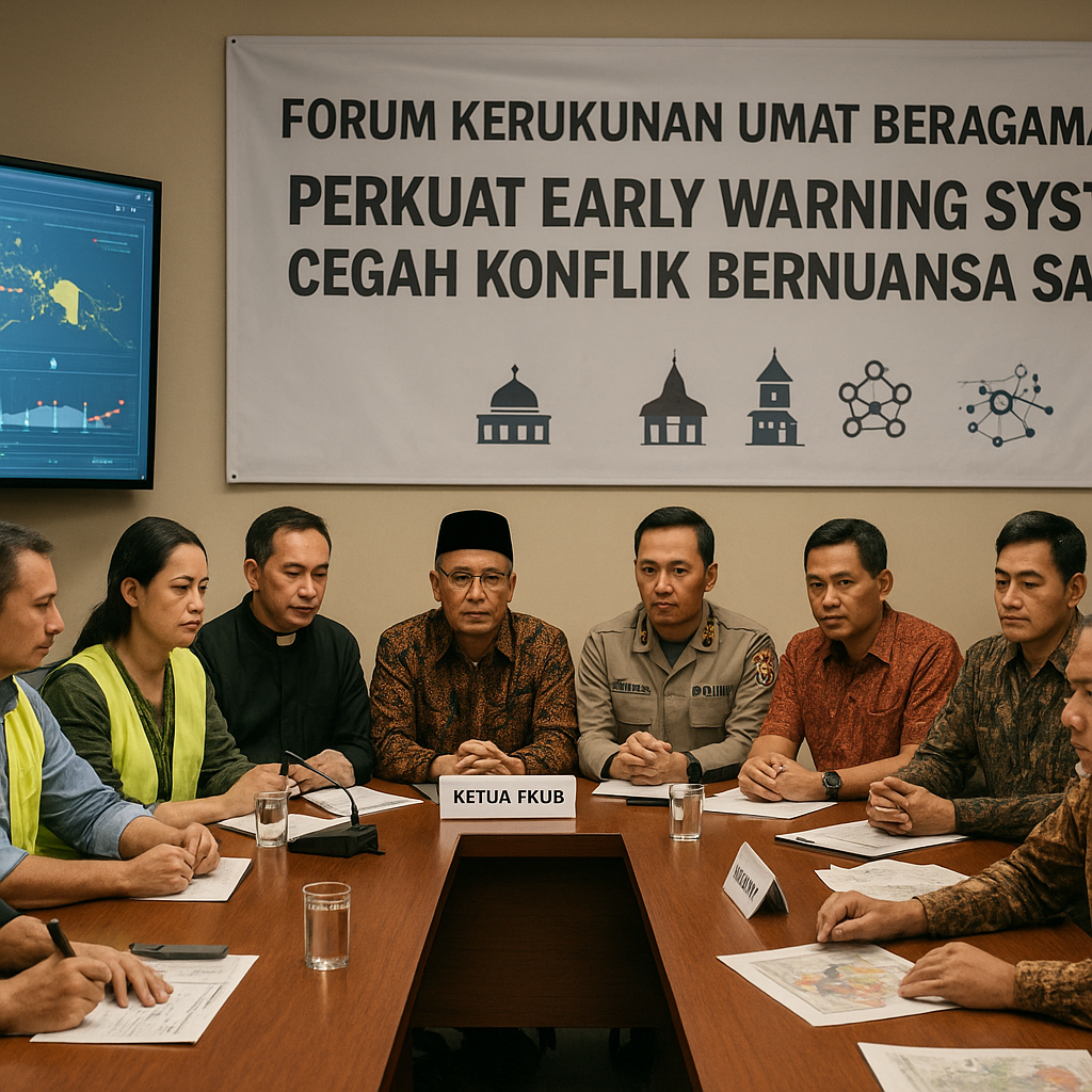 Forum Kerukunan Umat Beragama (FKUB) Perkuat Early Warning System Cegah Konflik Bernuansa SARA