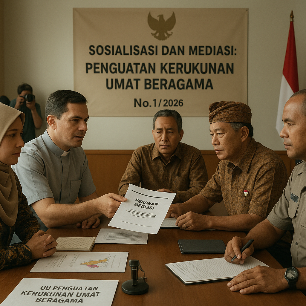 Analisis Kebijakan: UU Penguatan Kerukunan Umat Beragama dan Tantangan Implementasi di Daerah dengan Riwayat Konflik