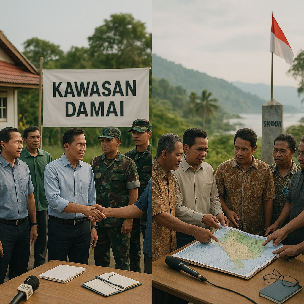 Kemenko Polhukam Mendorong Model 'Kawasan Damai' untuk Mengatasi Potensi Konflik di Wilayah Perbatasan