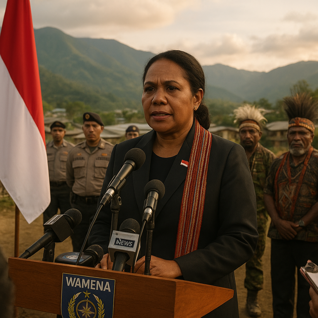 Wamendagri Ribka Haluk Tegaskan Pemerintah Pusat Hadir Penuh Pulihkan Keamanan di Wamena