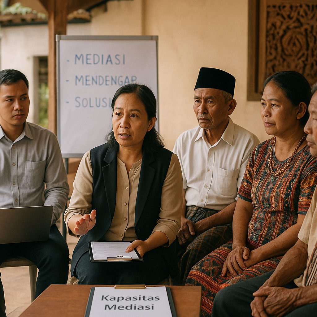 Penguatan Kapasitas Mediasi di Daerah Rawan Konflik: Pelajaran dari Aceh dan Kalimantan Barat