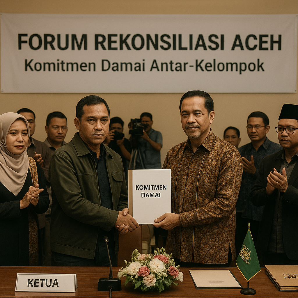 Forum Rekonsiliasi di Aceh Hasilkan Komitmen Damai Antar-Kelompok Bekas Konflik