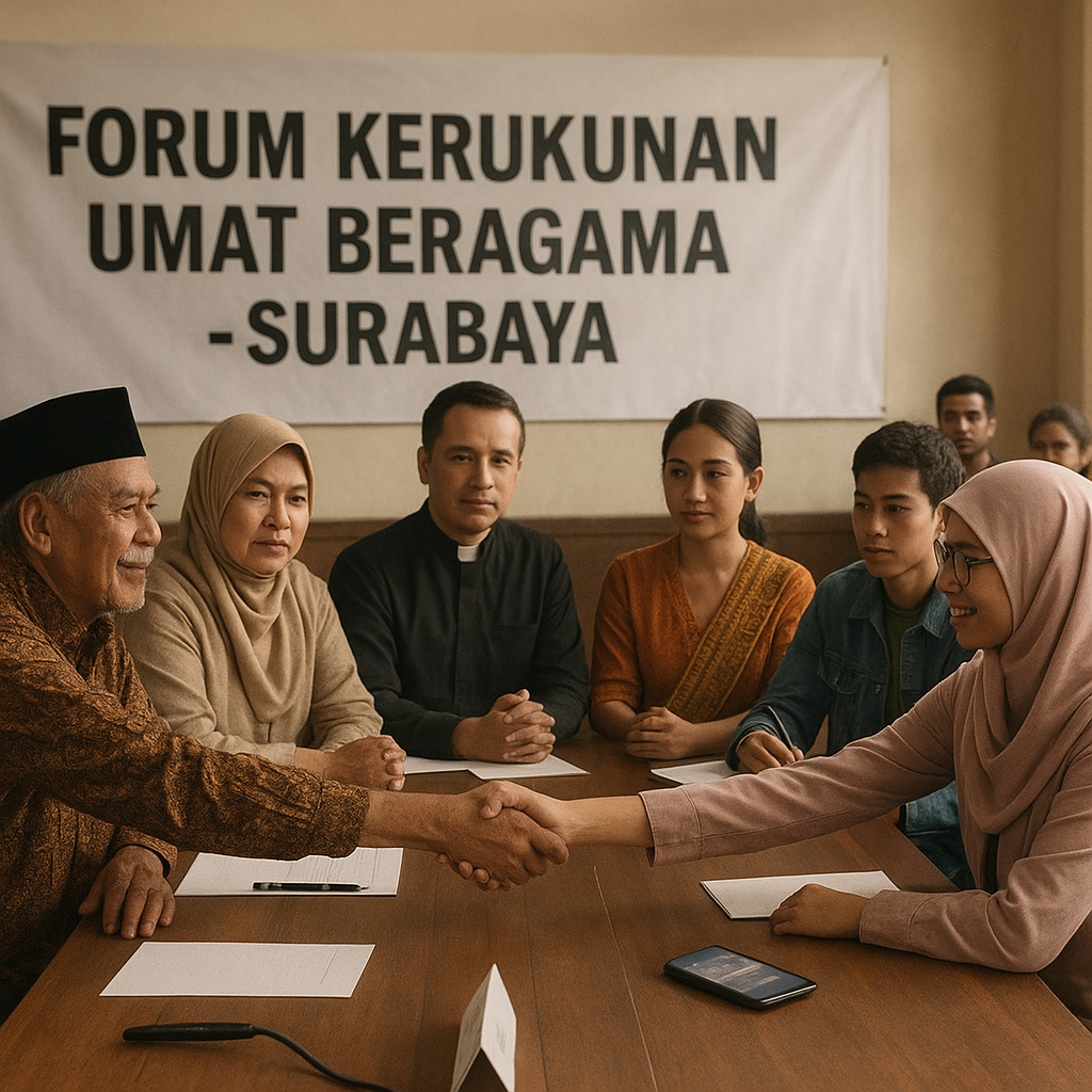Forum Kerukunan Umat Beragama di Surabaya Gelar Dialog Antargenerasi untuk Mencegah Radikalisme