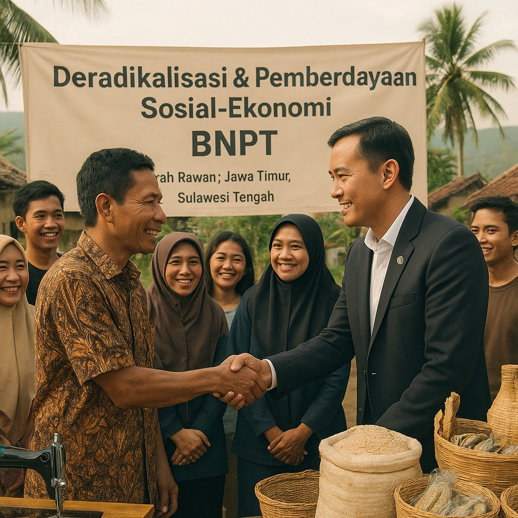 Strategi BNPT: Deradikalisasi Perlu Diperkuat dengan Pendekatan Sosial-Ekonomi di Daerah Rawan