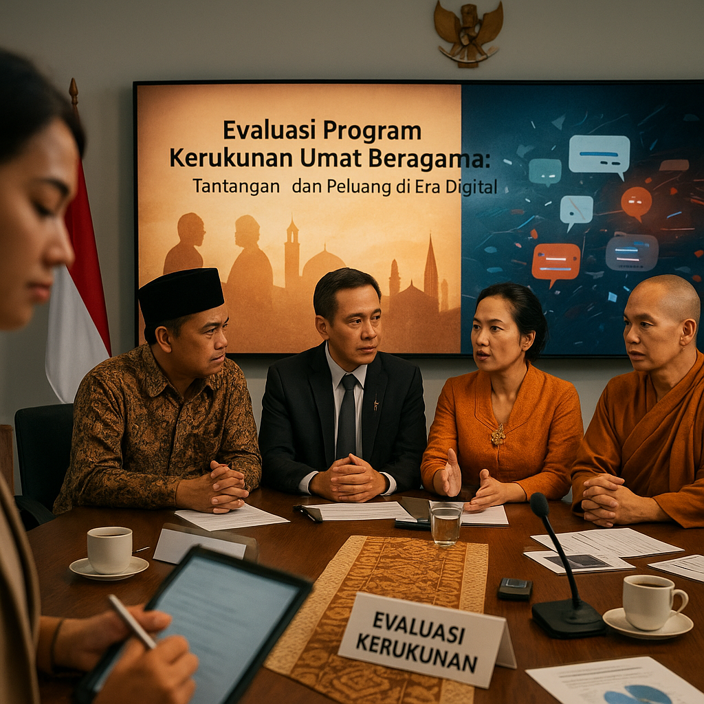 Evaluasi Program Kerukunan Umat Beragama: Tantangan dan Peluang di Era Digital
