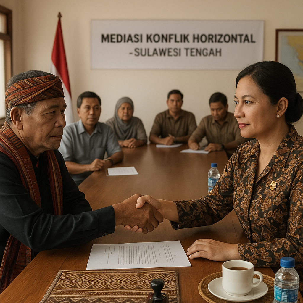 Strategi Mediasi Konflik Horizontal di Sulawesi Tengah: Mengintegrasikan Pendekatan Adat dengan Mekanisme Negara