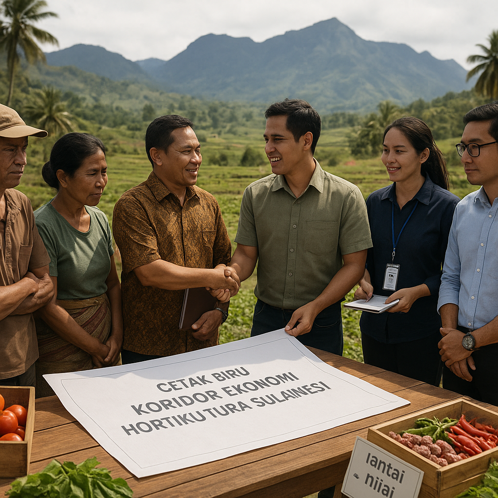 Ini Cetak Biru Pengembangan Koridor Ekonomi Hortikultura Sulawesi