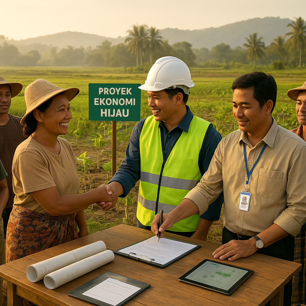 Kajian Akademis: Ekonomi Hijau sebagai Medium Rekonsiliasi di Daerah Konflik Agraria