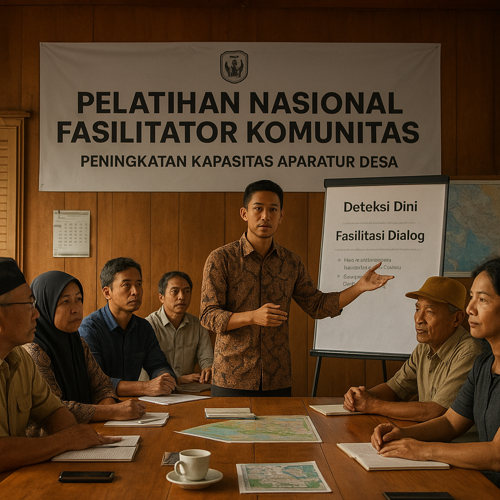 Peningkatan Kapasitas Aparatur Desa dalam Resolusi Konflik Horizontal: Pelatihan Nasional untuk Fasilitator Komunitas