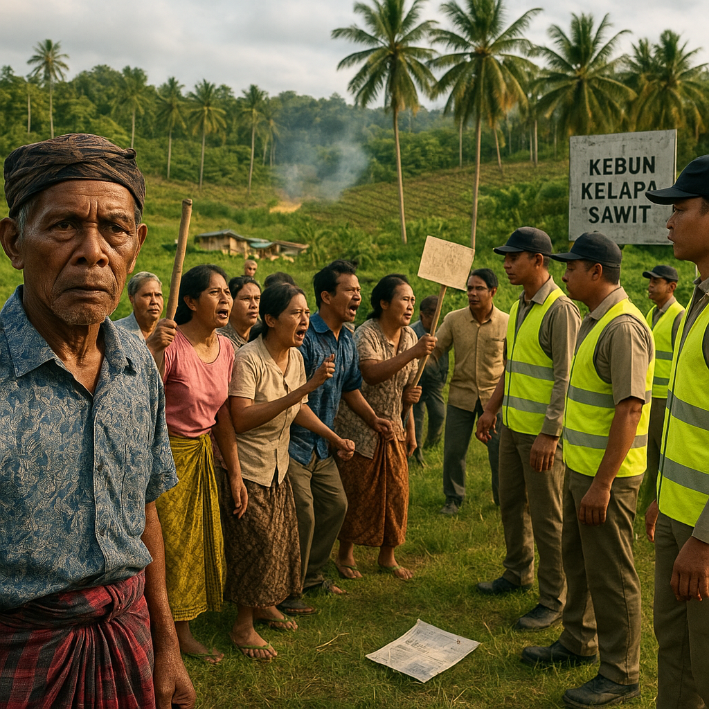Perseteruan Lahan di Maluku Utara Berujung Bentrok, Regulasi Sektor Perkebunan Dipertanyakan