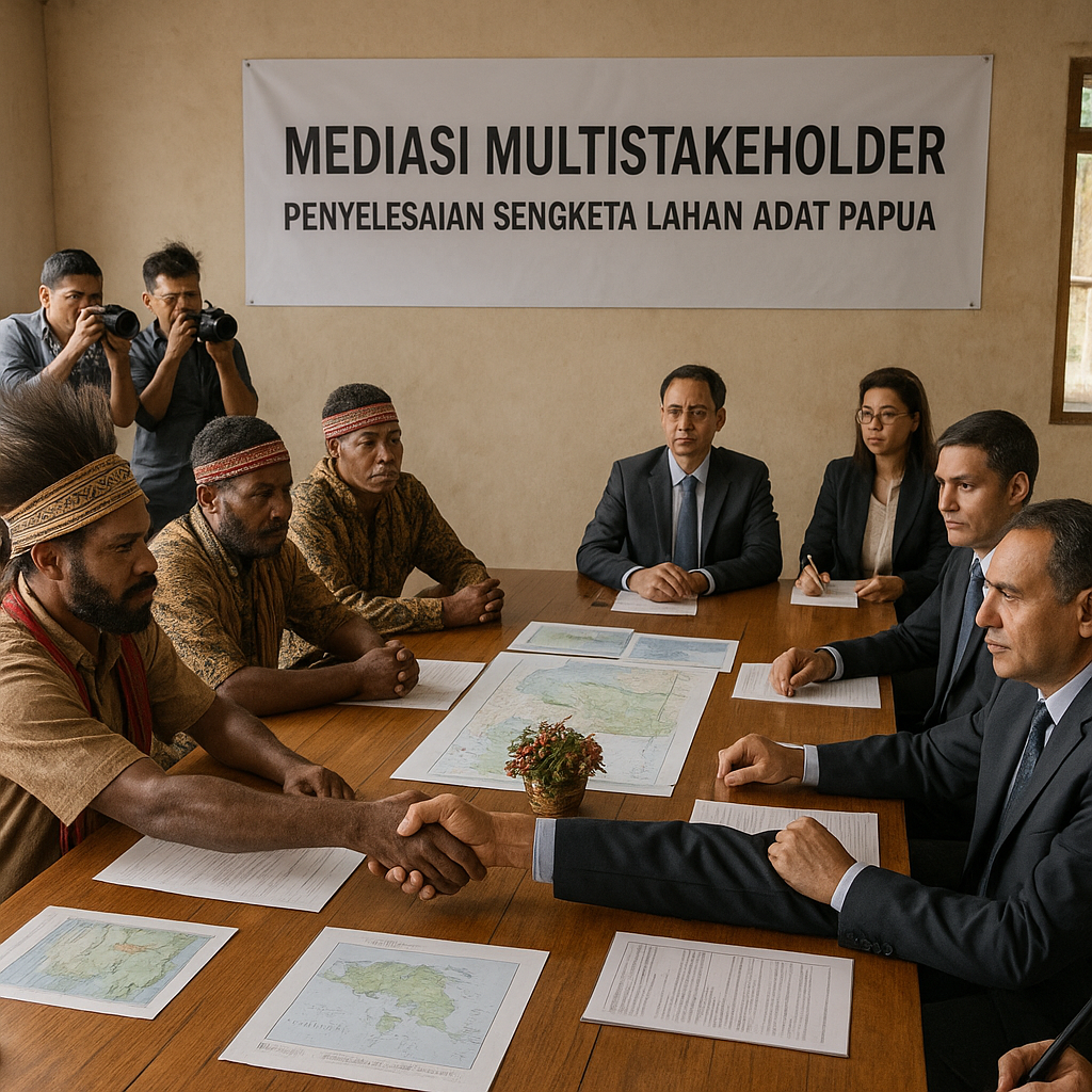 Peningkatan Sengketa Lahan Adat di Papua, Pemerintah Dorong Percepatan Penyelesaian dengan Mediasi Multistakeholder