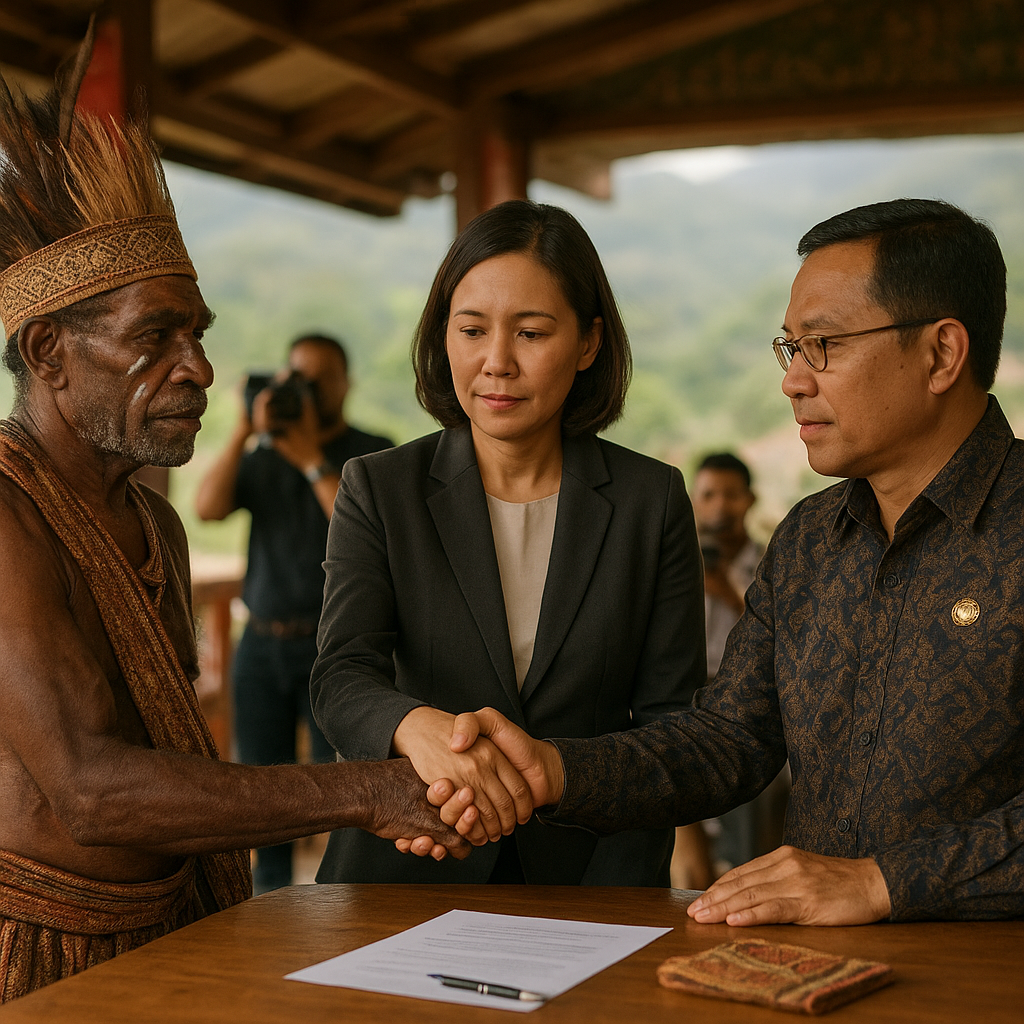 Mediasi Adat dan Hukum Negara: Upaya Penyelesaian Konflik Suku di Papua