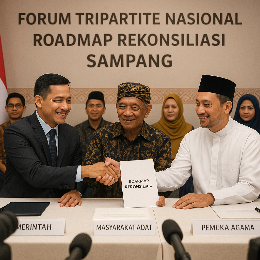 Forum Tripartite Nasional Sukses Mediasi Konflik Agama di Sampang: Roadmap Rekonsiliasi Disepakati