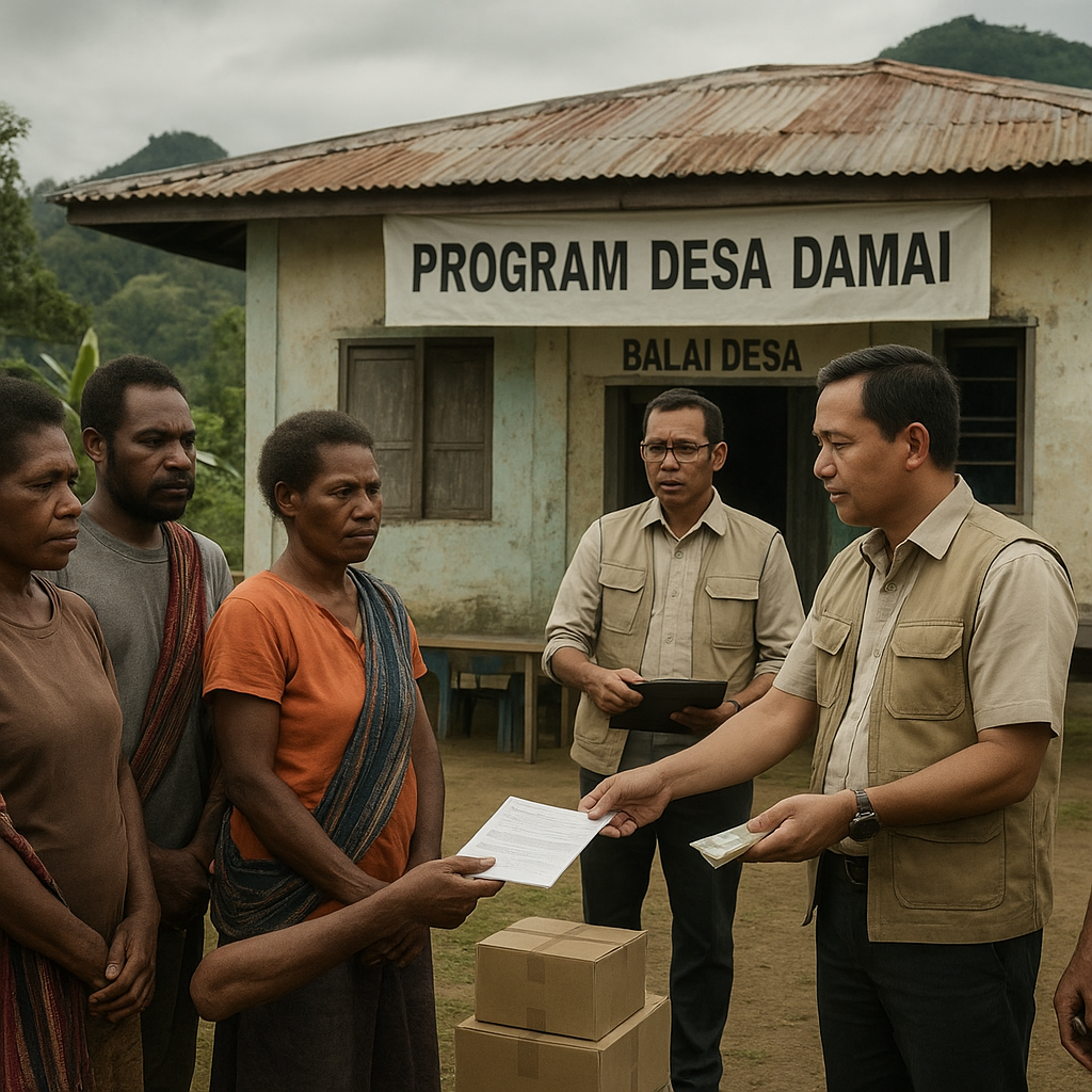 Efektivitas Program 'Desa Damai' di Papua: Analisis Keberlanjutan setelah Intervensi Negara