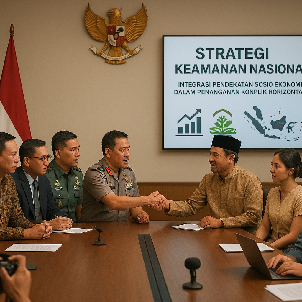 Strategi Keamanan Nasional: Integrasi Pendekatan Sosio-Ekonomi dalam Penanganan Konflik Horizontal