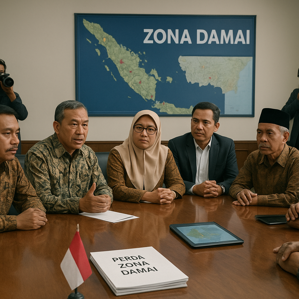 Pemerintah Kaji Kebijakan 'Zona Damai' untuk Kawasan Rawan Konflik Antar-Etnis di Sumatra