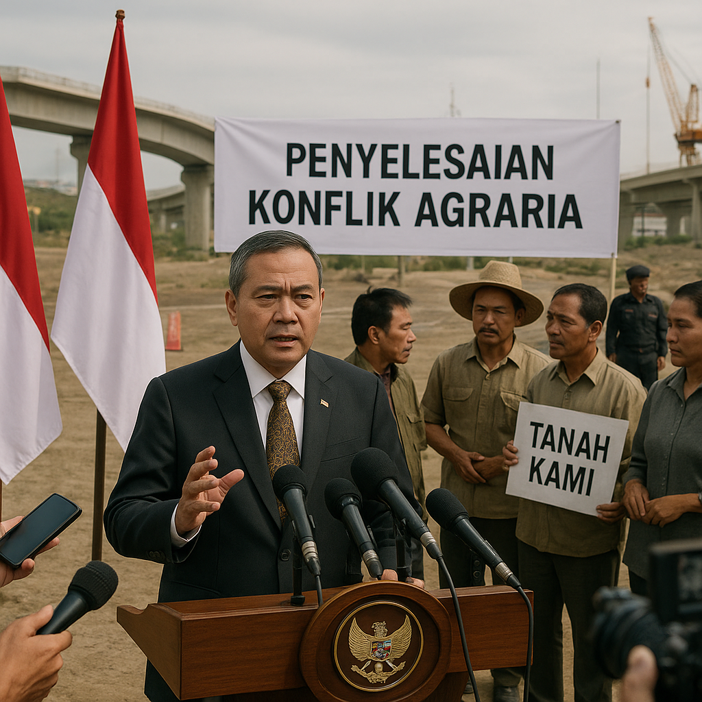 Menhub Tegaskan Komitmen Negara Dalam Penyelesaian Konflik Agraria