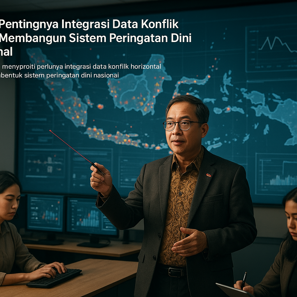 Opini: Pentingnya Integrasi Data Konflik untuk Membangun Sistem Peringatan Dini Nasional
