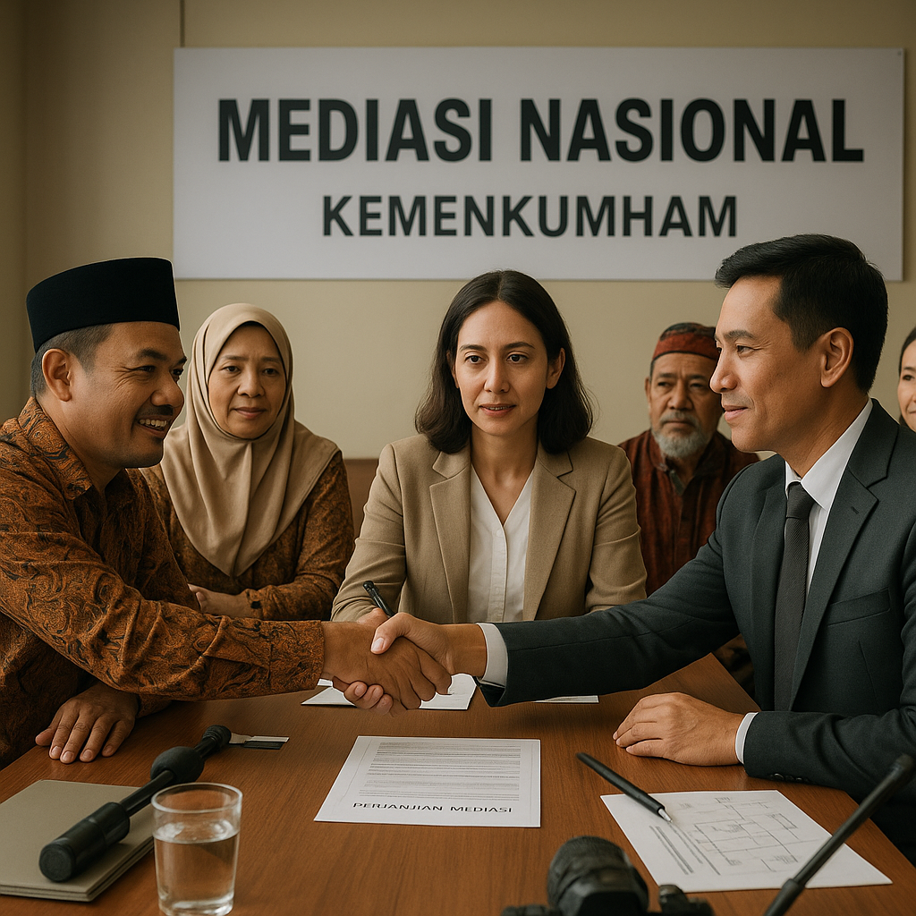 Kebijakan Baru Kemenkumham: Mediasi Nasional sebagai Alternatif Penyelesaian Konflik Komunal