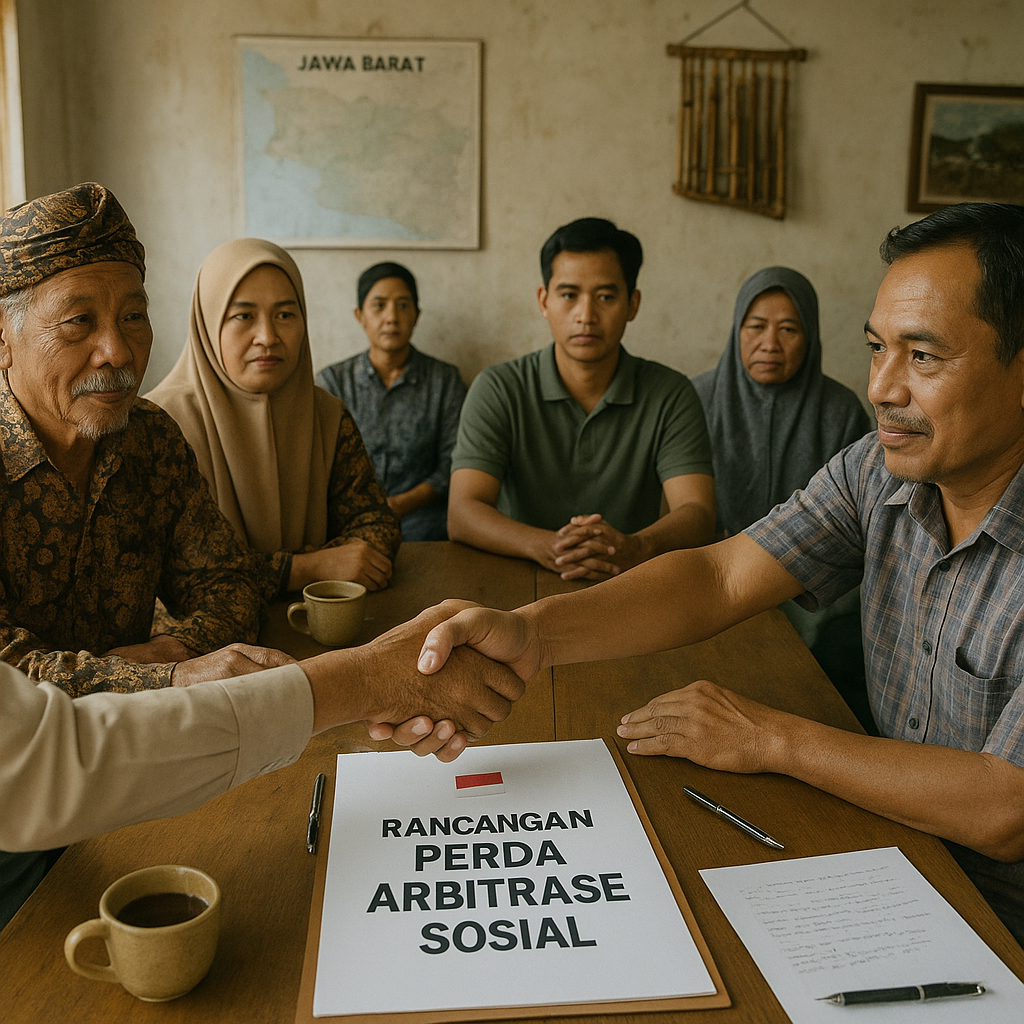 Mendorong Arbitrase Sosial sebagai Alternatif Penyelesaian Konflik Komunal: Rancangan Peraturan Daerah di Jawa Barat