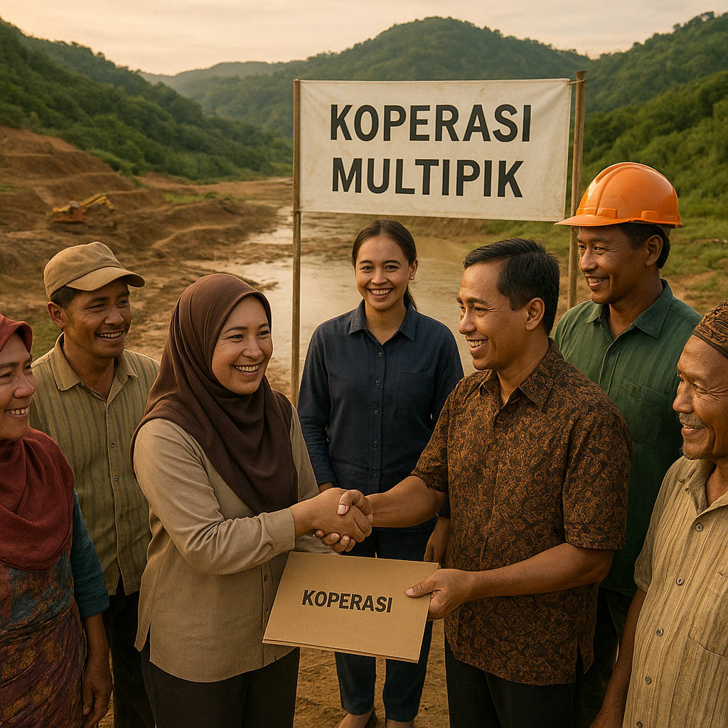 Studi Kasus: Transformasi Konflik Pertambangan Rakyat di Gorontalo Melalui Koperasi Multipik
