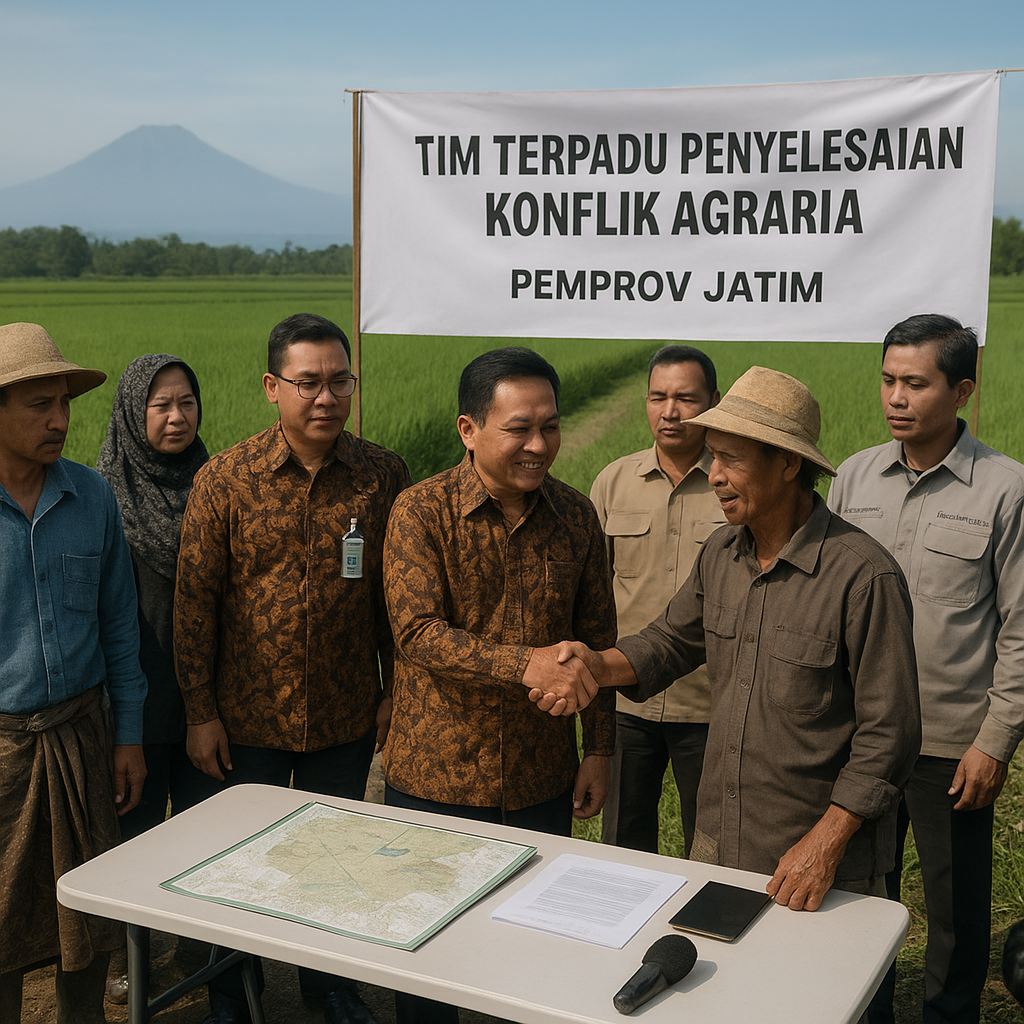 Pemprov Jatim Bentuk Tim Terpadu untuk Menyelesaikan Konflik Antara Petani dan Perusahaan Agro di Lumajang