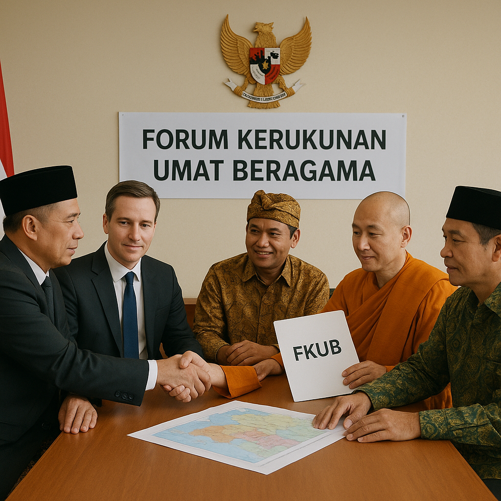 Kajian Kebijakan: Model 'Forum Kerukunan Umat Beragama' untuk Mencegah Eskalasi di Daerah Multireligius