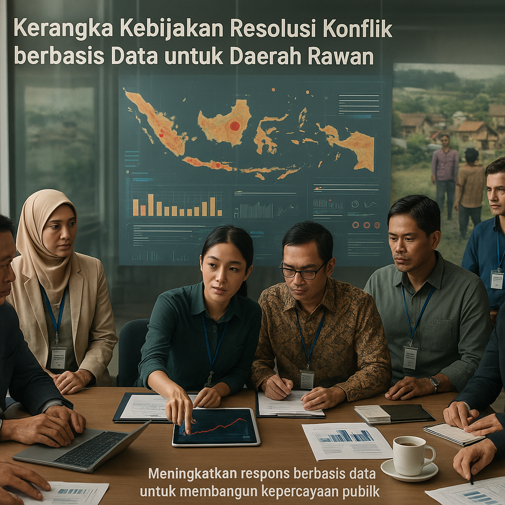 Kerangka Kebijakan Resolusi Konflik berbasis Data (Conflict Resolution Data Framework) untuk Daerah Rawan