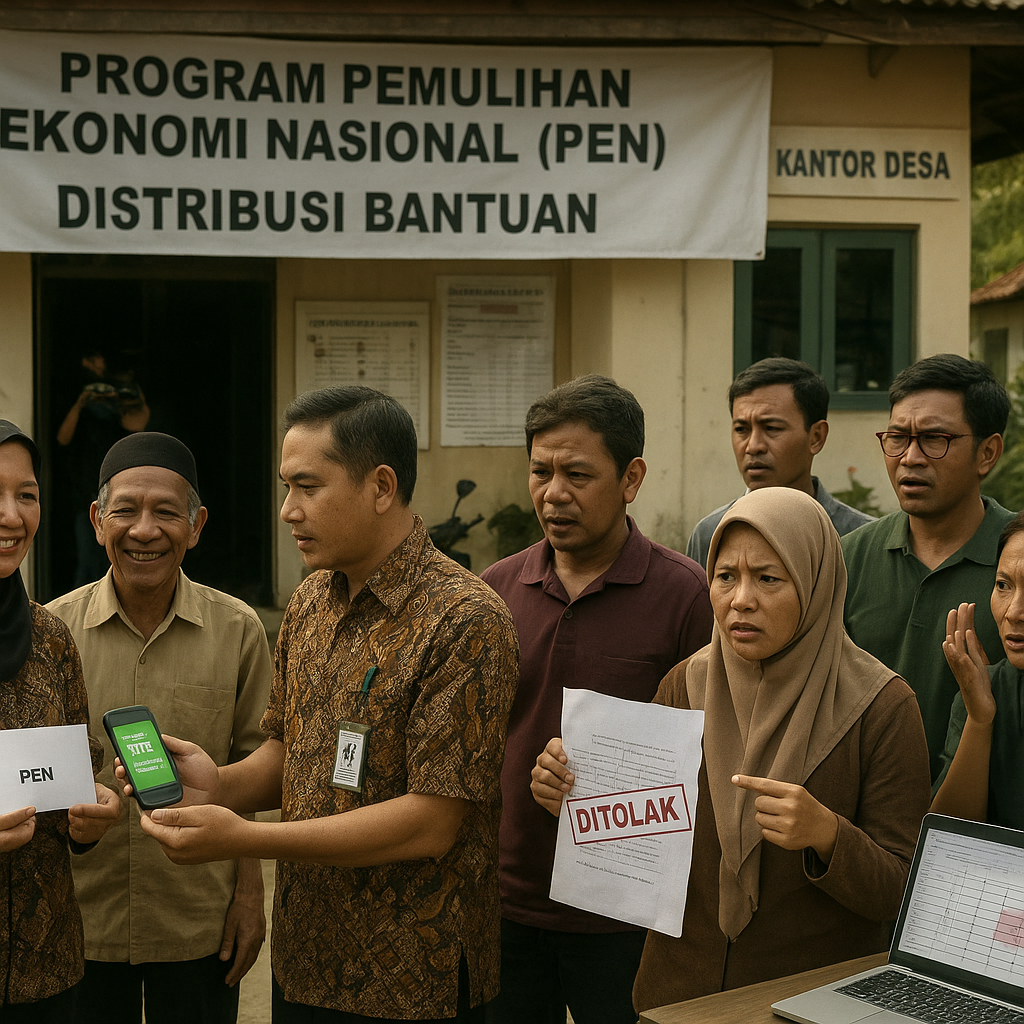 Kajian Ekonomi: Ketimpangan Akses terhadap Program Pemulihan Ekonomi Nasional sebagai Pemicu Potensial Konflik Sosial