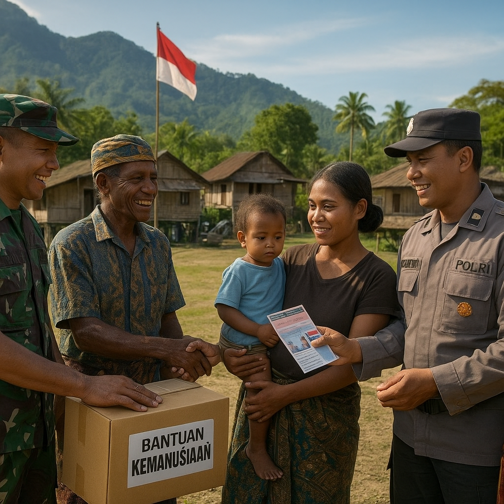 Peningkatan Peran TNI dan Polri dalam Operasi Kemanusiaan dan Pemeliharaan Perdamaian: Evaluasi Terhadap Pendekatan Soft Power di Daerah Rawan