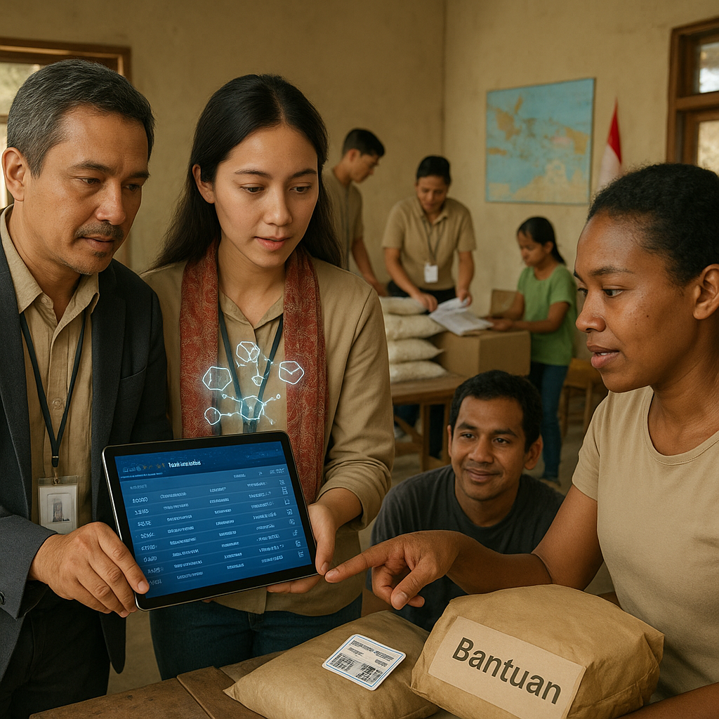 Memanfaatkan Teknologi Blockchain untuk Transparansi dan Rekonsiliasi dalam Program Bantuan Pascakonflik