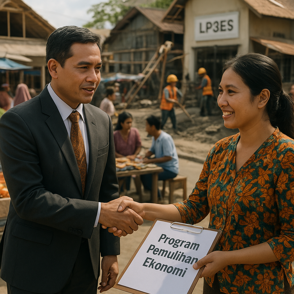 LP3ES: Pemulihan Ekonomi Pasca Konflik Kunci Stabilitas Sosial