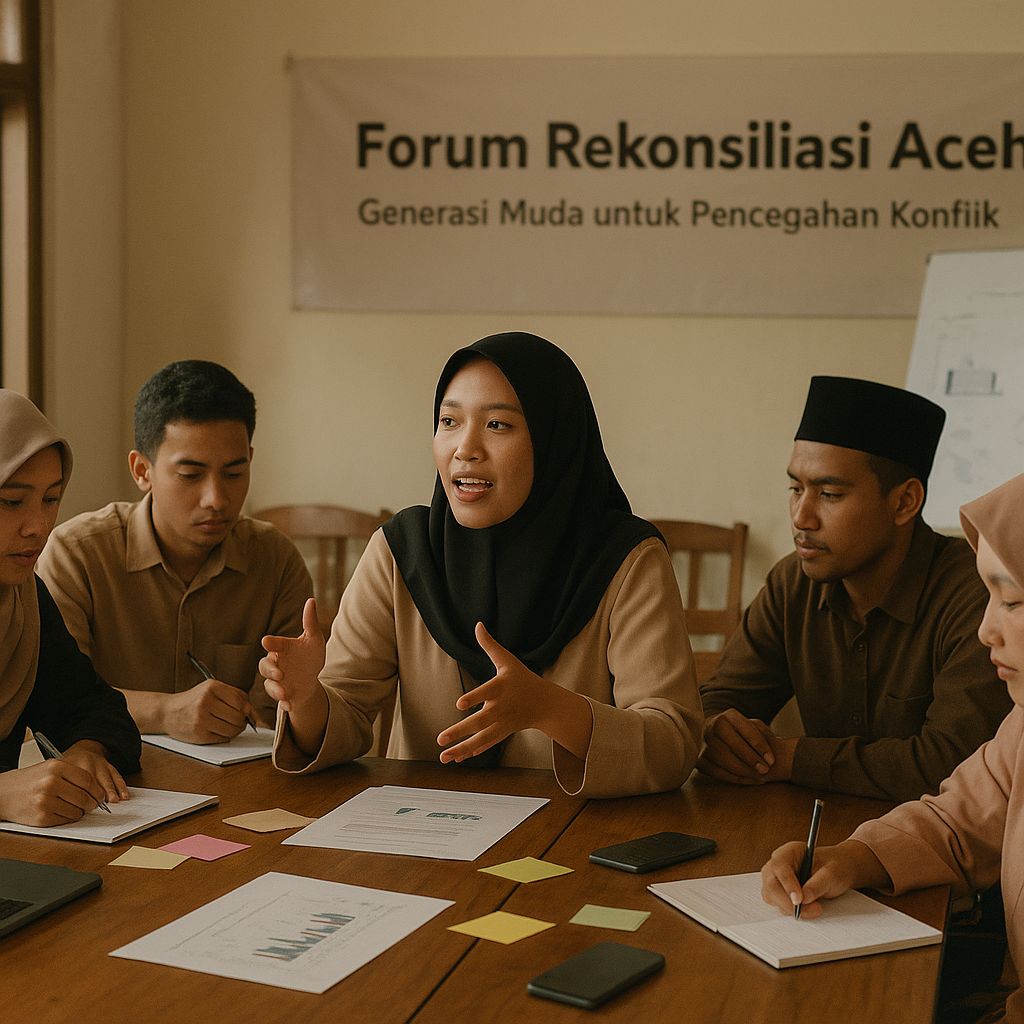 Forum Rekonsiliasi Aceh Gelar Pertemuan Generasi Muda untuk Mencegah Revitalisasi Konflik Lama