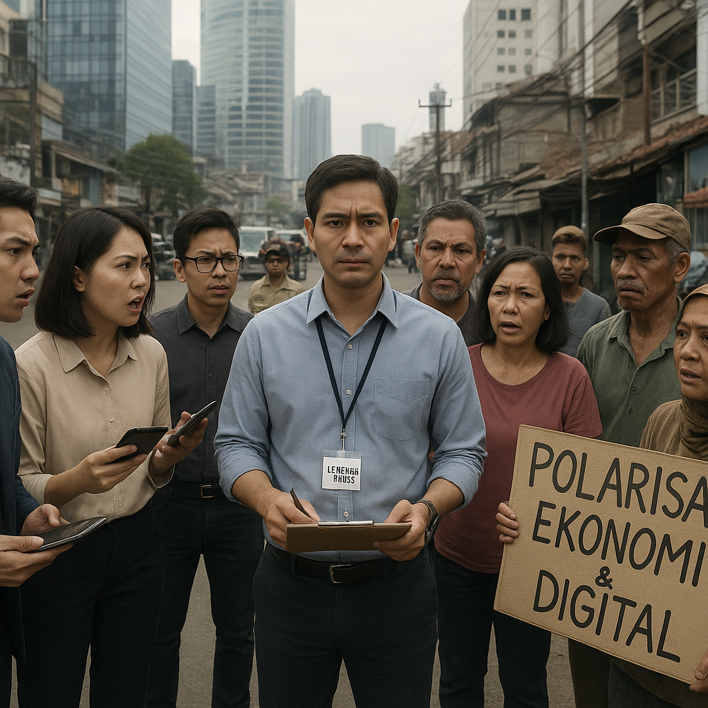 Meningkatnya Konflik Sosial di Perkotaan: Lembaga Survei Menyoroti Polarisasi Ekonomi dan Digital sebagai Pemicu