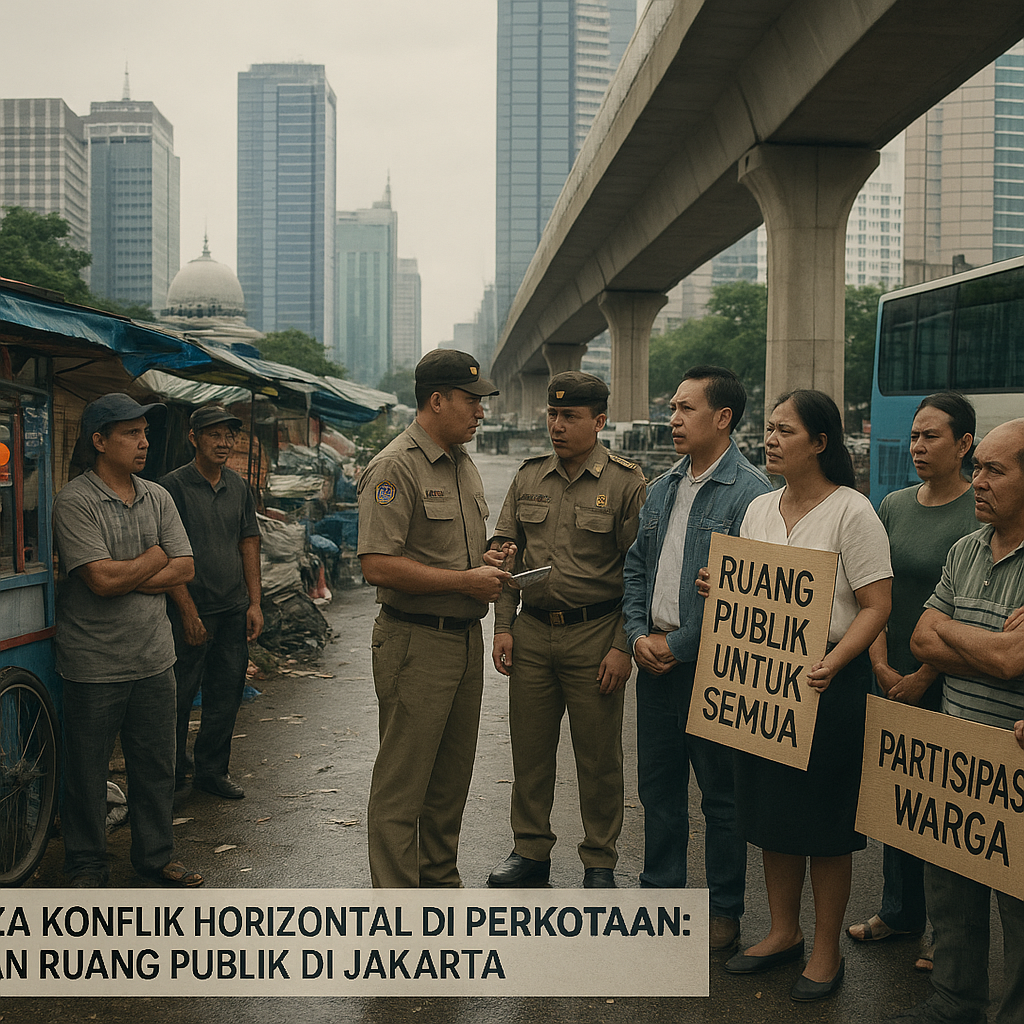 Dinamika Konflik Horizontal di Perkotaan: Studi Kasus Perebutan Ruang Publik di Jakarta