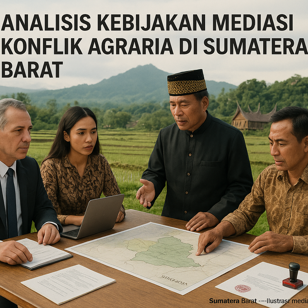 Analisis Kebijakan Mediasi Konflik Agraria di Sumatera Barat: Pelajaran dari Kasus Terbaru