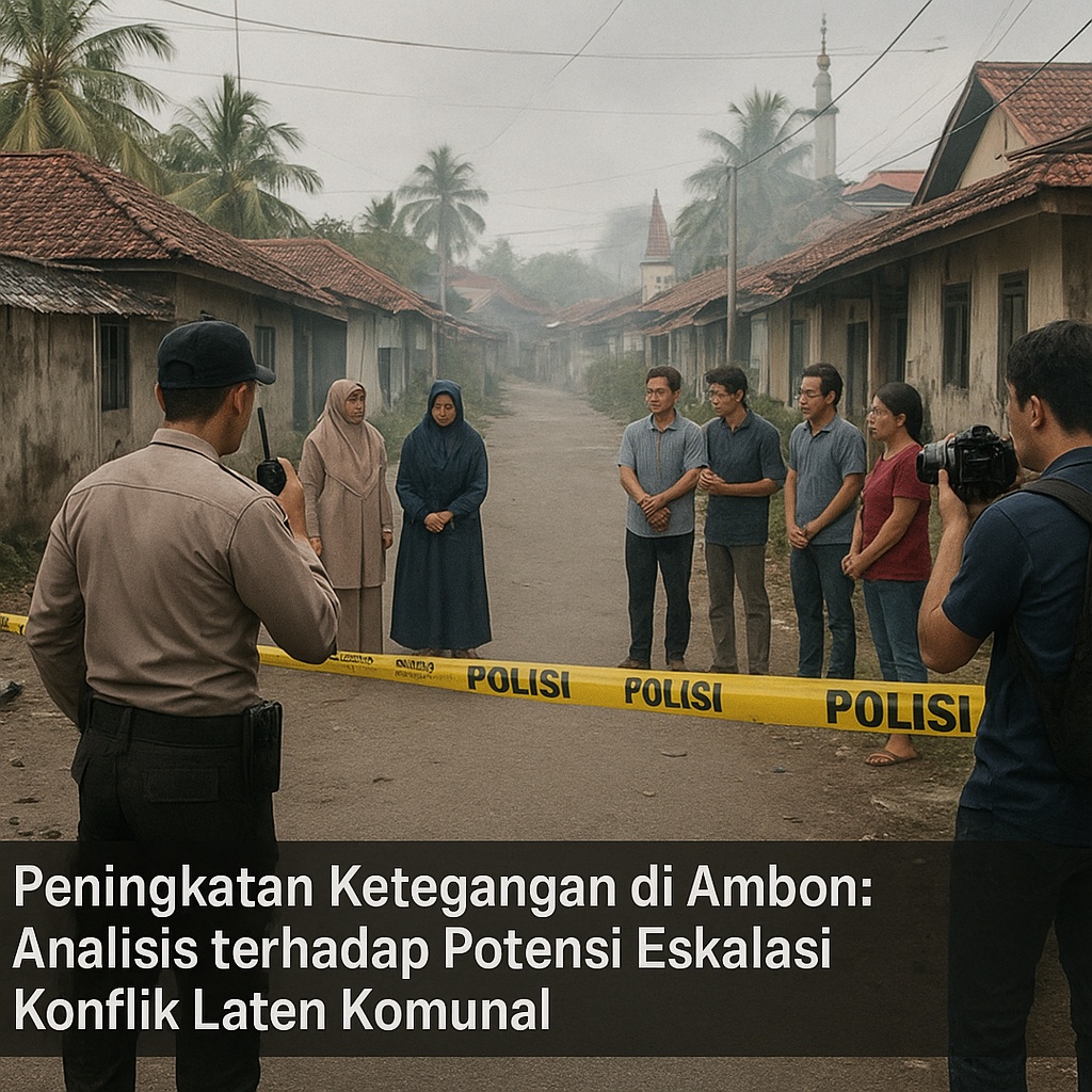 Peningkatan Ketegangan di Ambon: Analisis terhadap Potensi Eskalasi Konflik Laten Komunal