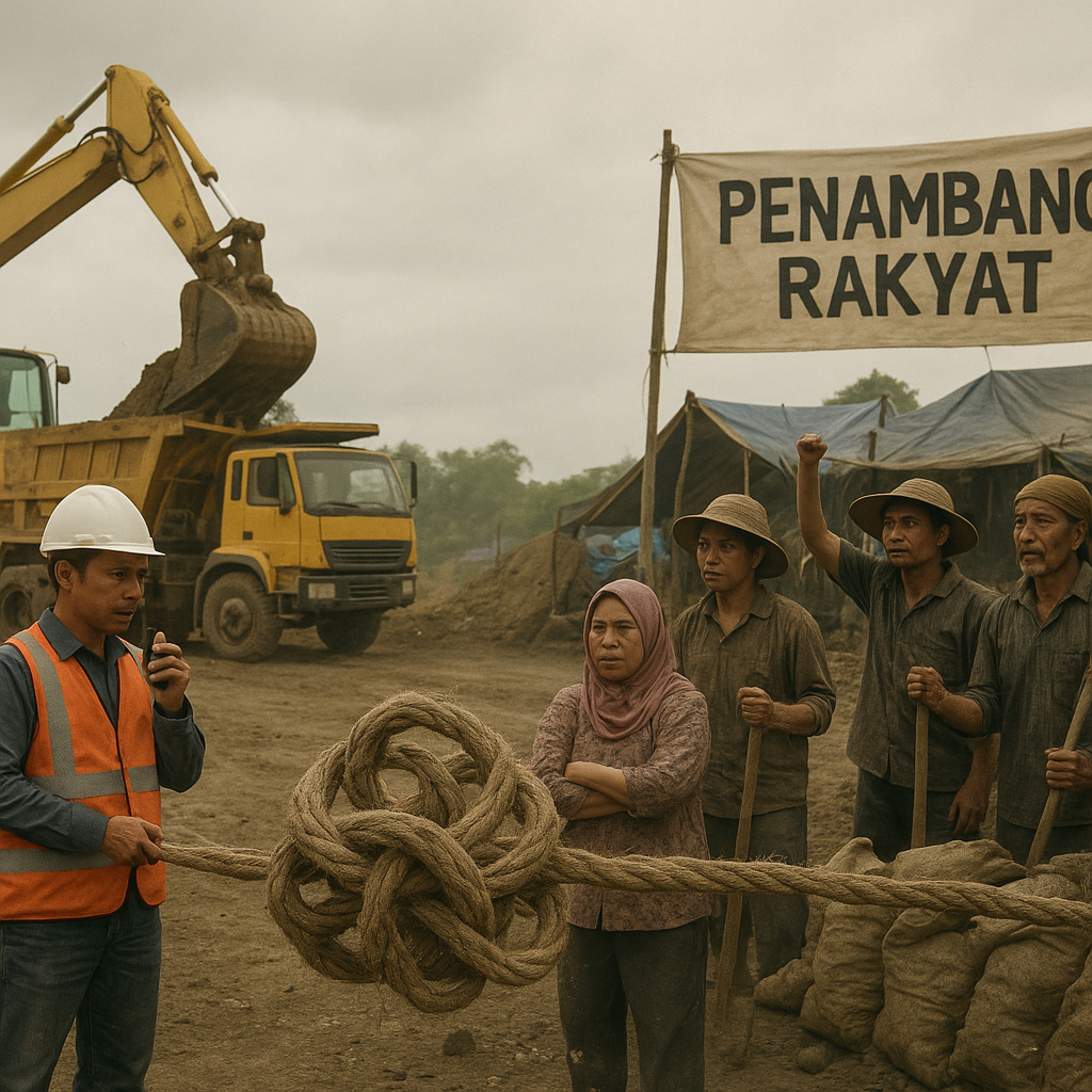 Mengurai Benang Kusut Konflik Pertambangan Rakyat vs Perusahaan di Banyuwangi