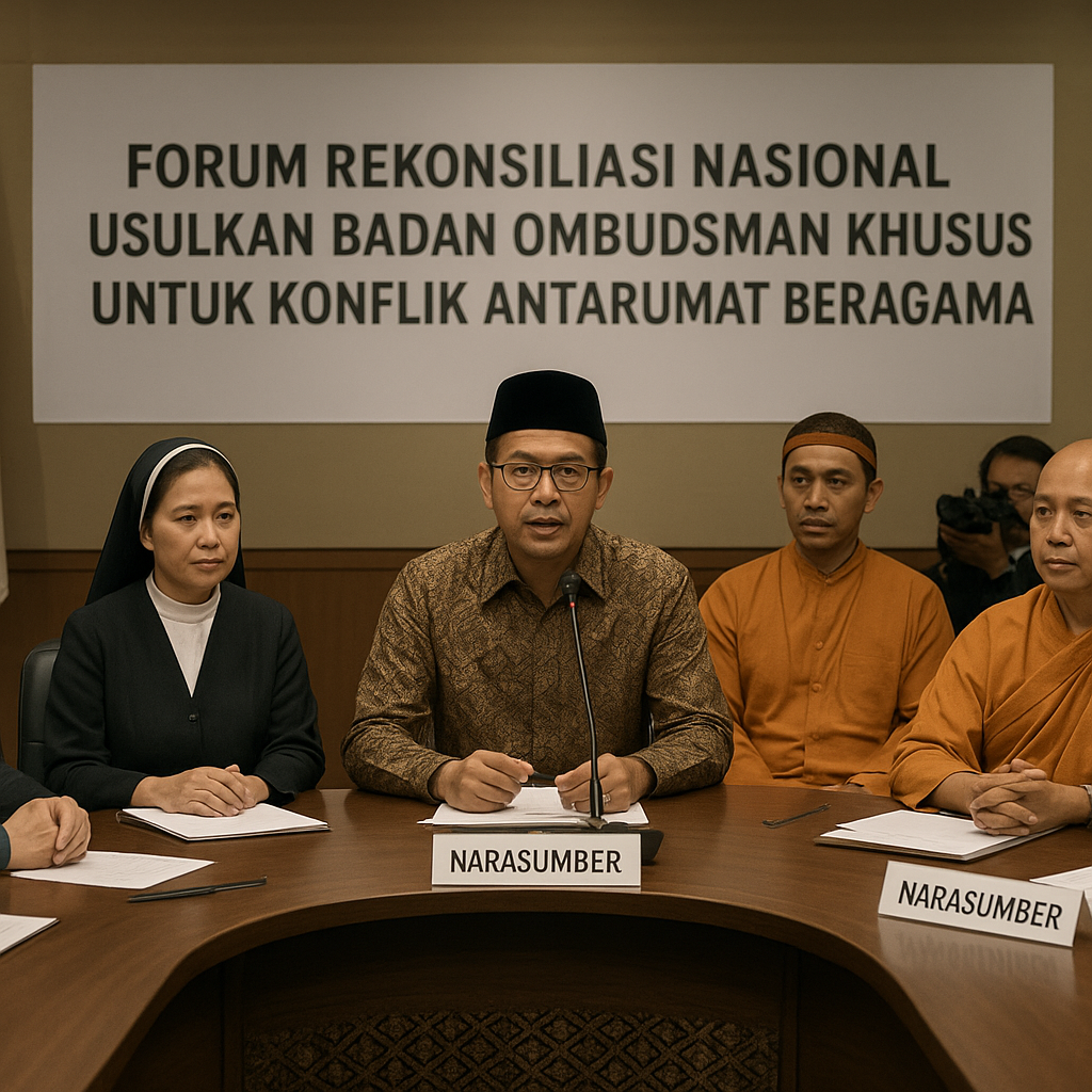 Forum Rekonsiliasi Nasional Usulkan Badan Ombudsman Khusus untuk Konflik Antarumat Beragama