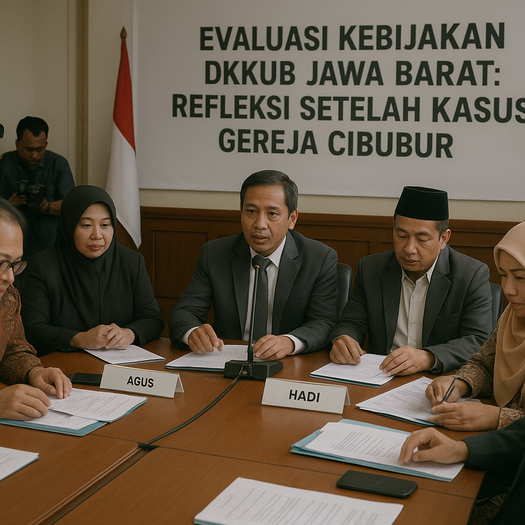 Evaluasi Kebijakan Dewan Kerukunan Umat Beragama Daerah di Jawa Barat: Refleksi Setelah Kasus Gereja Cibubur