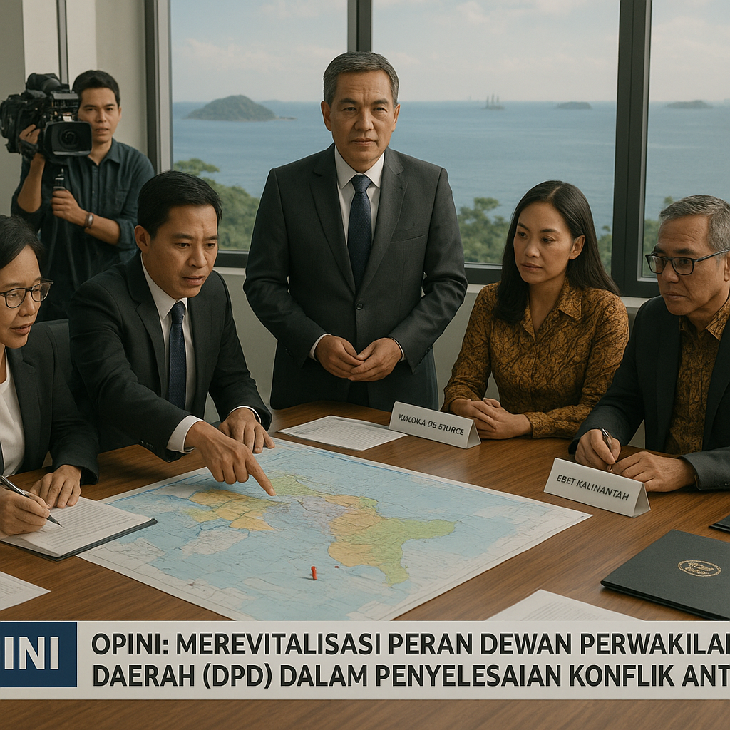 Opini: Merevitalisasi Peran Dewan Perwakilan Daerah (DPD) dalam Penyelesaian Konflik Antarprovinsi